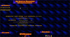 Desktop Screenshot of mystery-portal.de